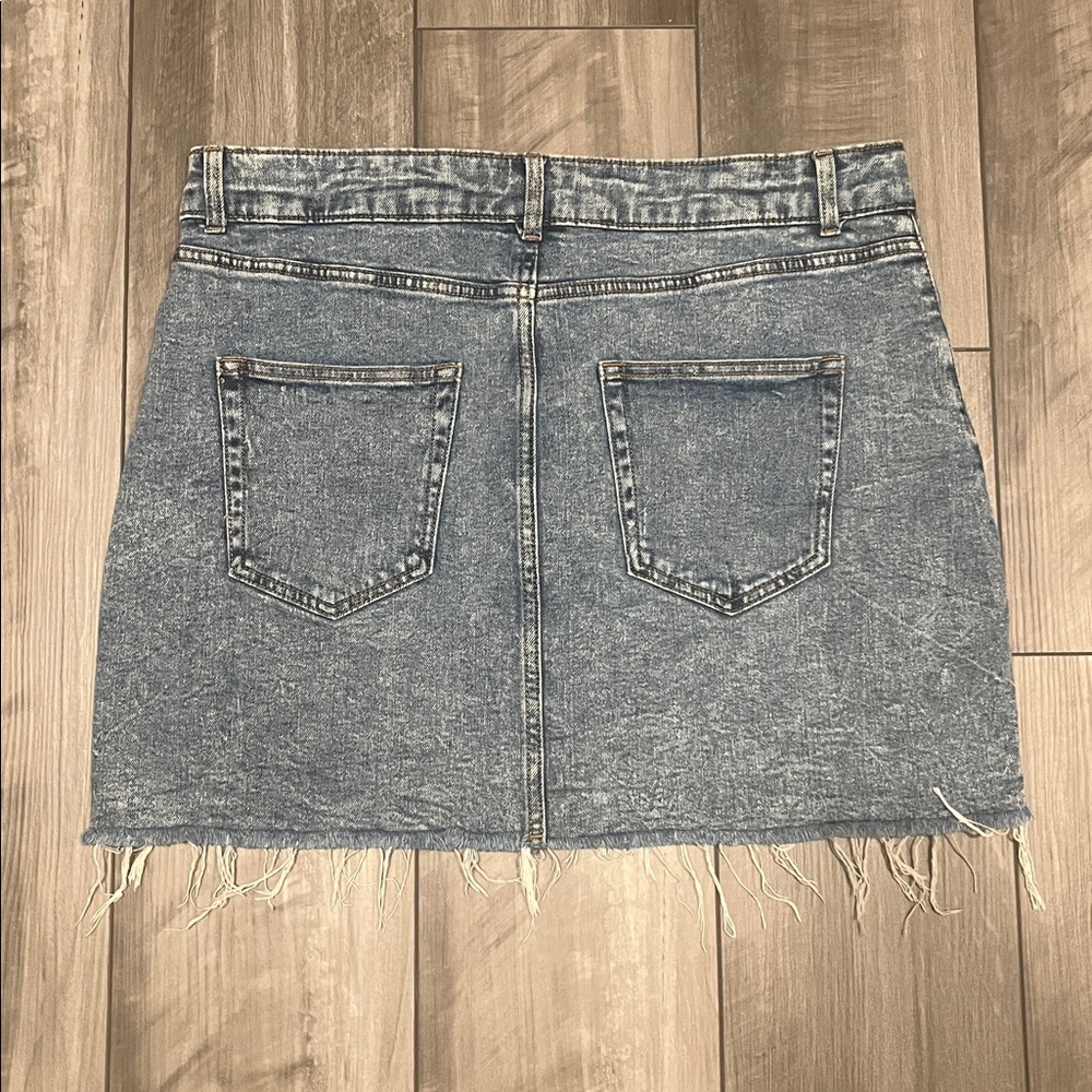 Wild Fable Denim Mini Skirt - Light Blue - Picture 6 of 7